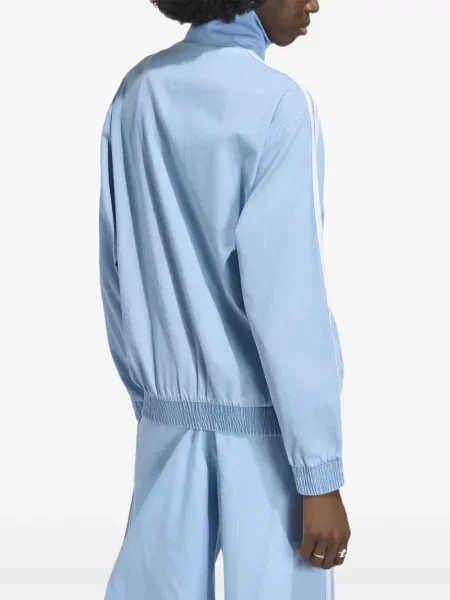 Tricou Adidas cu decolteu în V albastru