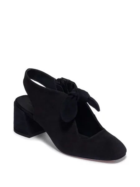 Pantofi cu toc Bernardo cu funde slingback negru
