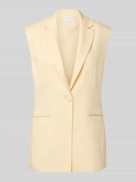 Kamizelka z kołnierzem z klapami i zapięciem na guzik Jake*s Cocktail