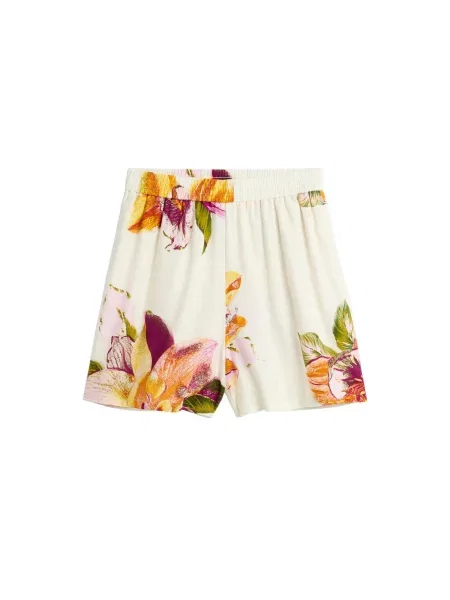 Desigual Pantaloni mai multe culori alb