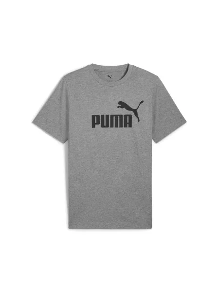 Футболка PUMA Ess No. 1 Logo Tee комбінований верх сірий