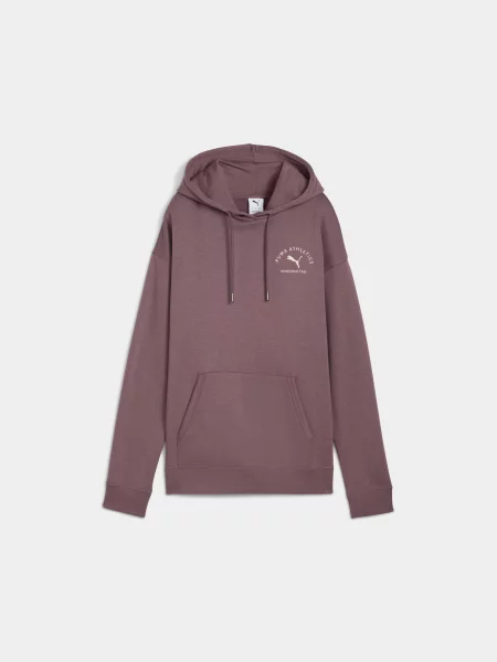 Худі PUMA Class Relaxed Hoodie комбінований верх фіолетовий