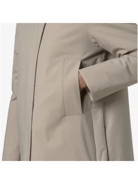 Kurtka K-way z kaszmiru beżowa