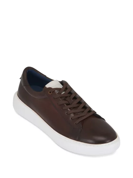 Sneakerși G. Brown Shoes din piele maro