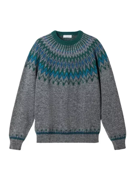 Sweter Roberto Collina szary