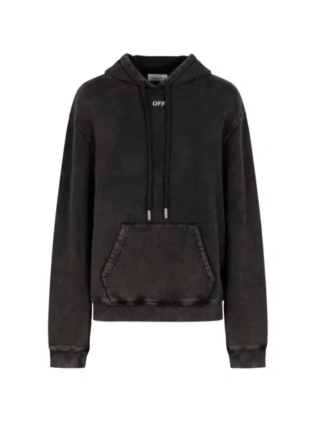 Hanorac cu glugă Off-white alb