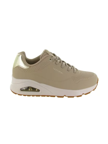 Sneakersy Skechers beżowe