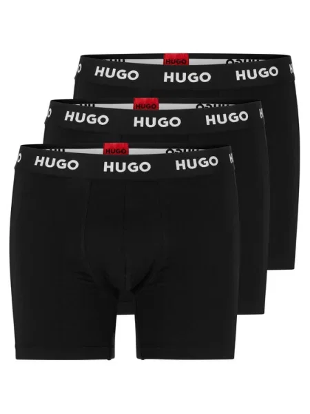 HUGO Boxeri / alb negru