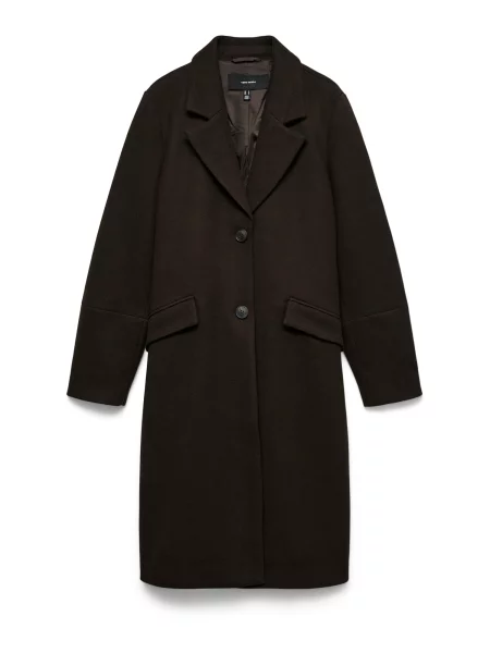 VERO MODA Palton de primăvară-toamnă VMFortunesara ciocolatiu
