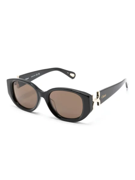 Saulės akiniai Chloé Eyewear juoda