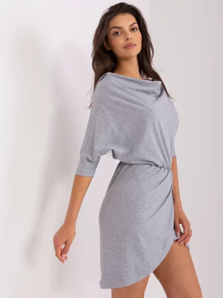 Rochie de zi Fashionhunters de costum gri