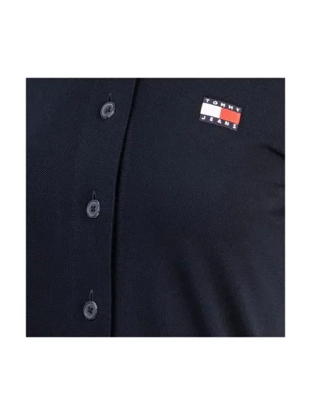 Rochie din denim Tommy Hilfiger albastru