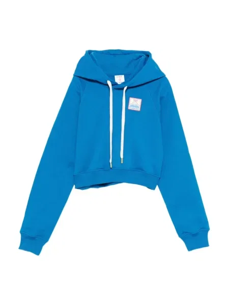 Bluza z kapturem Casablanca z kapturem niebieska