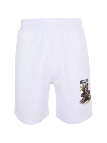 Pantaloni scurți Moschino alb