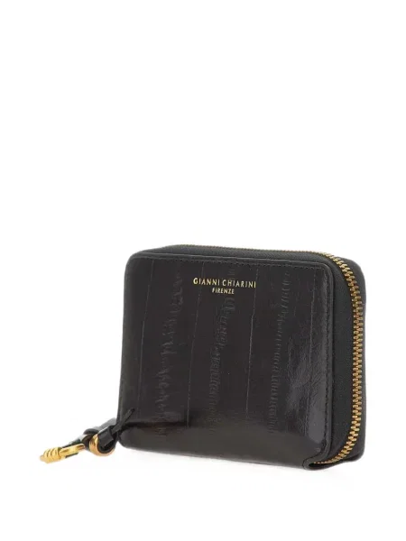 Portofel Gianni Chiarini din piele cu imagine negru