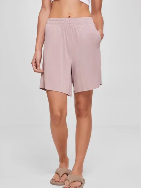 Pantaloni scurți Urban Classics din modal roz