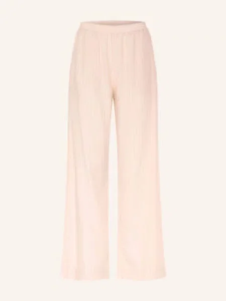 Zimmerli Spací Kalhoty růžová bílá