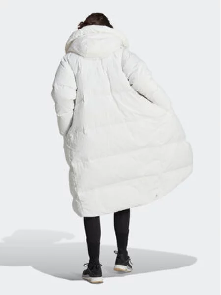 Adidas Pūkinė striukė Big Baffle balta