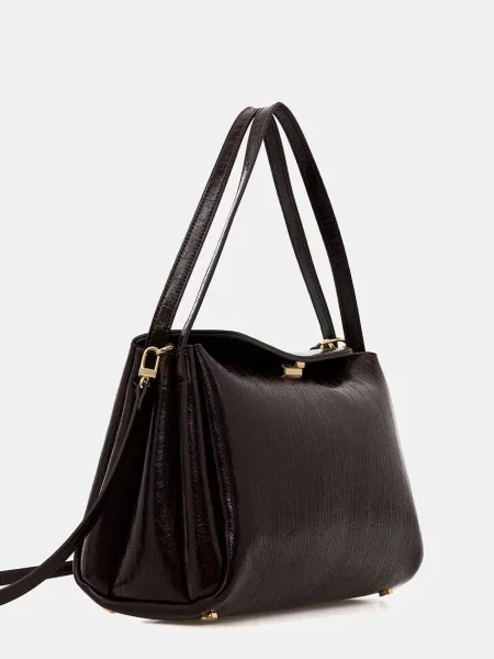 Themoire torebka Calipso brązowa