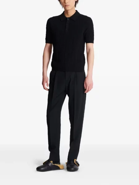 Polo Balmain tricotate negru