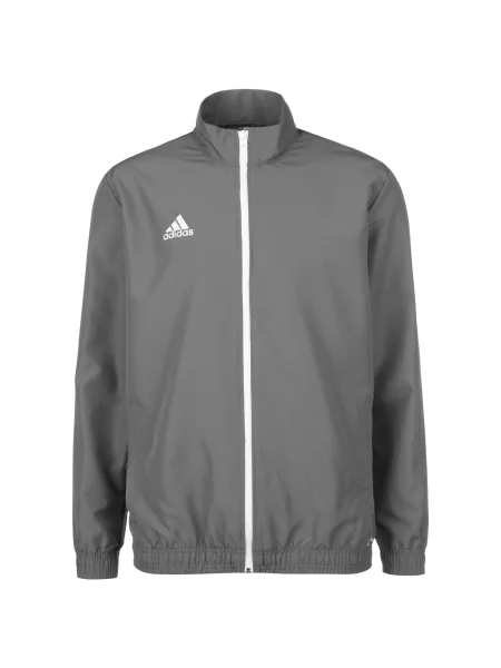 ADIDAS PERFORMANCE Športna jakna Entrada siva bela