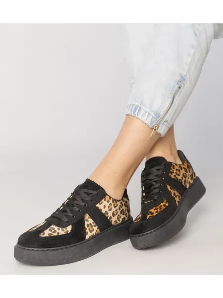 Loaferke D/ceo iz semiša rjava