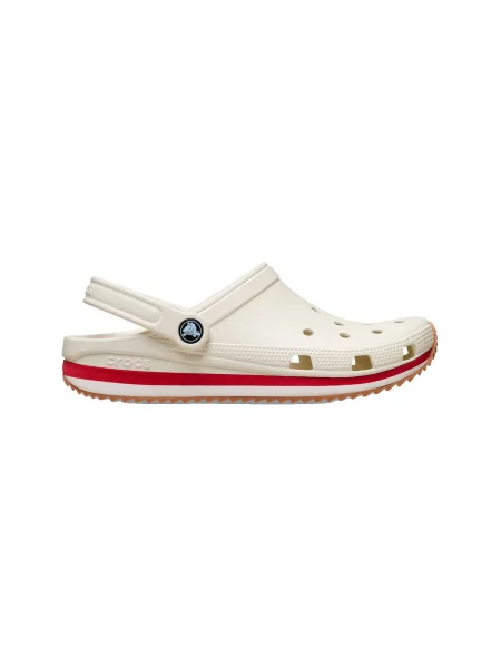 Pantofi Crocs retro alb