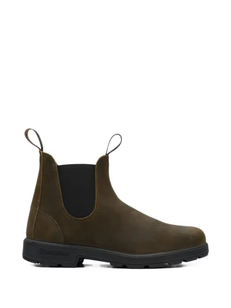 Ceruit botine Blundstone din piele de căprioară verde