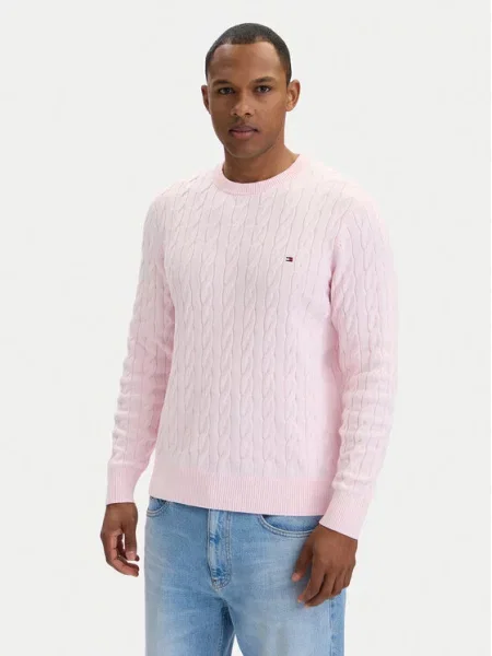 Svetr Tommy Hilfiger růžový