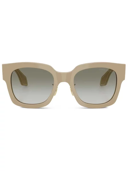 Ochelari de soare pătrați Giorgio Armani gri