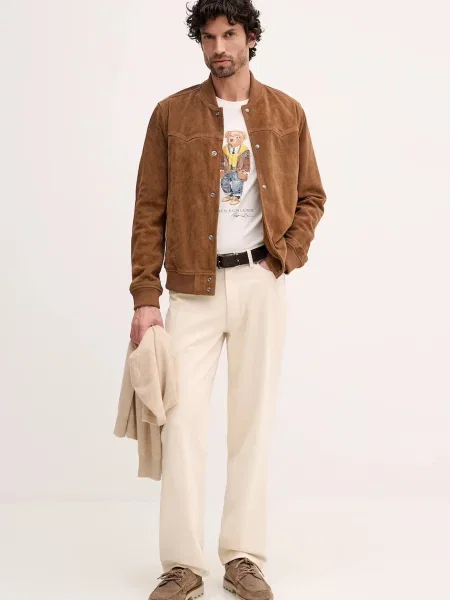 Koszulka Polo Ralph Lauren z nadrukiem biała