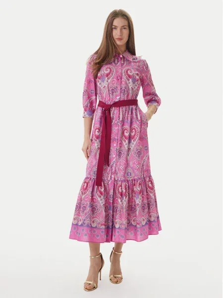 Luisa Spagnoli Сукня-сорочка Pampa рожевий