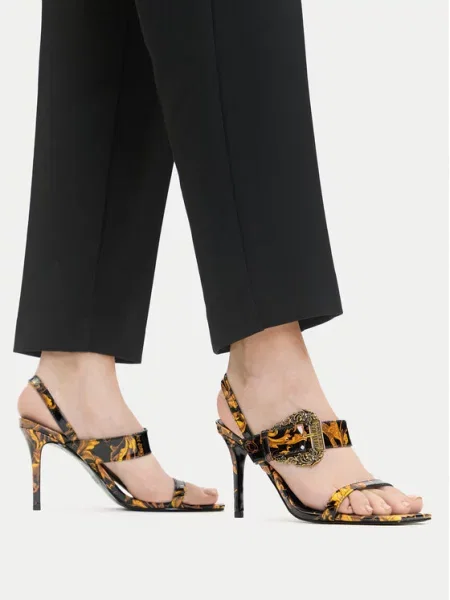 Versace Jeans Couture Sandały czarny