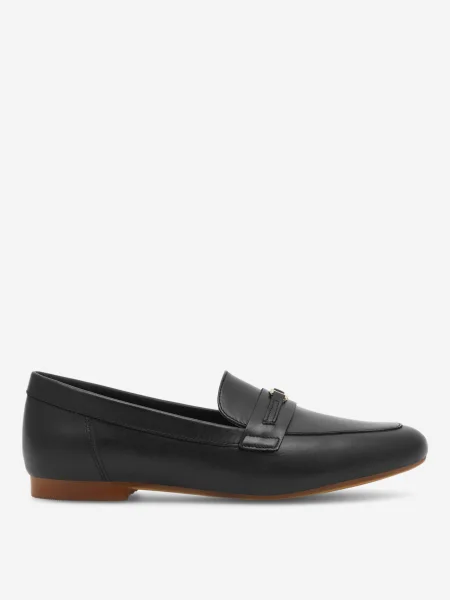 GINO ROSSI лоуфъри с дебела подметка черен