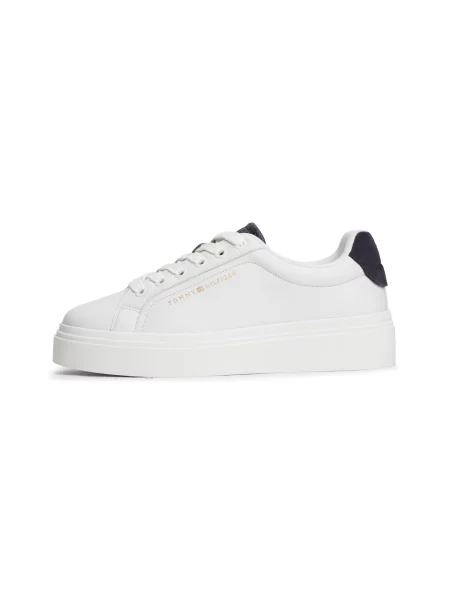 Sneakerși Tommy Hilfiger alb
