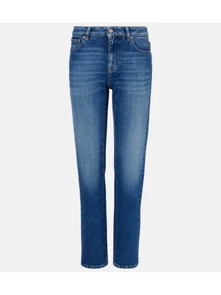 Blugi drepți Ag Jeans albastru
