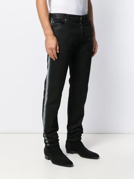 Jeansy Balmain czarne