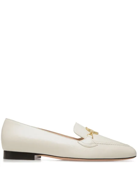 Pantofi loafer Bally alb