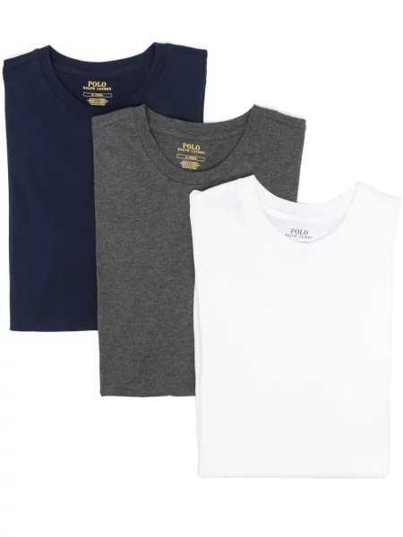Siuvinėtos kostiumas kojines Polo Ralph Lauren ruoželis balta