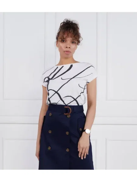 LAUREN RALPH LAUREN Tricou | Regular Fit alb