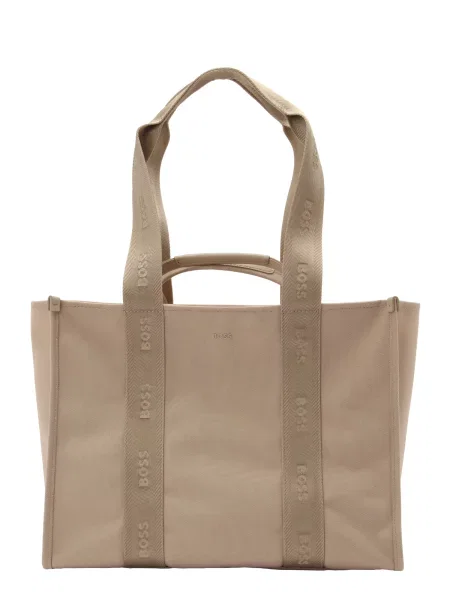 BOSS Ročna torbica Sandy pesek bež