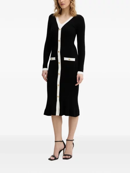 Rochie midi Guess negru