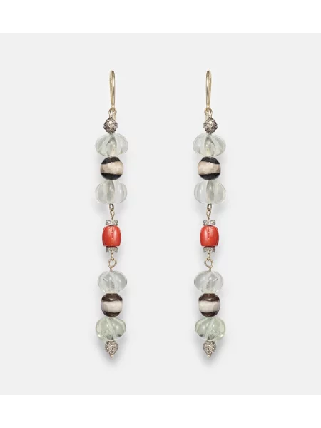 Náušnice Ileana Makri zlatá