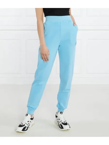 Karl Lagerfeld Pantaloni de trening ikonik tonal albastru