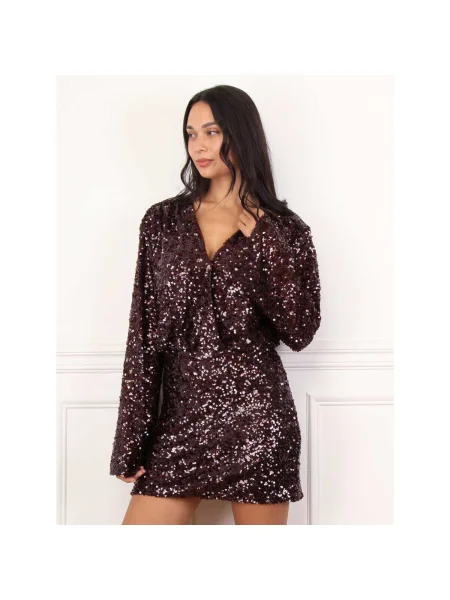 Rochie La Modeuse maro