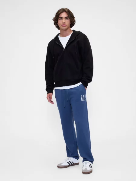Pantaloni Gap cu autograf alb