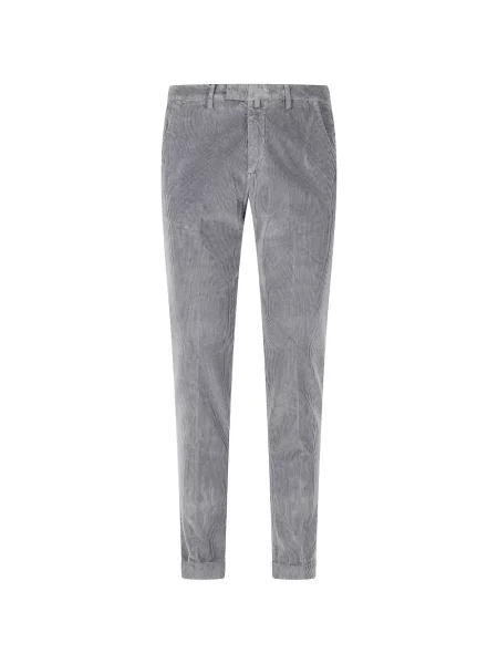 Pantaloni Briglia 1949 de catifea cord gri
