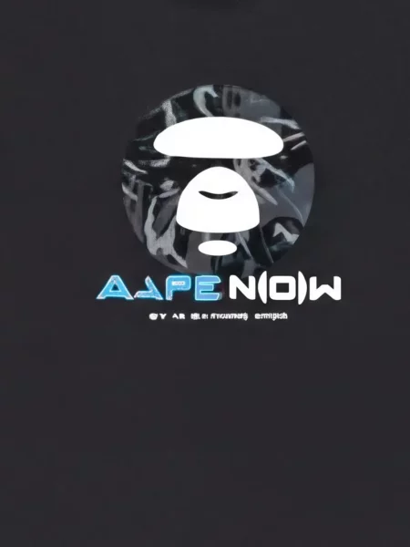 Hosszú póló A Bathing Ape® fekete