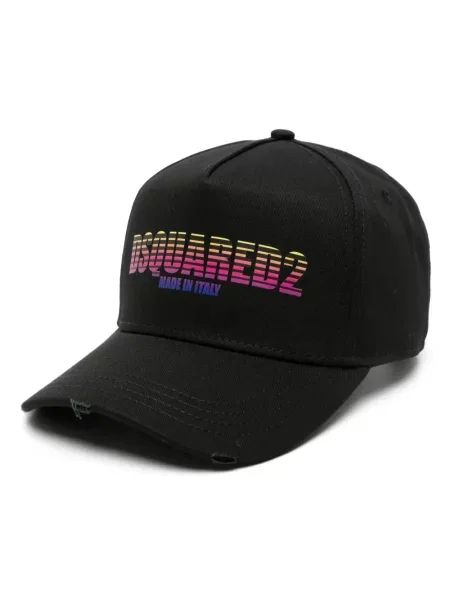 Șapcă Dsquared2 cu imagine negru