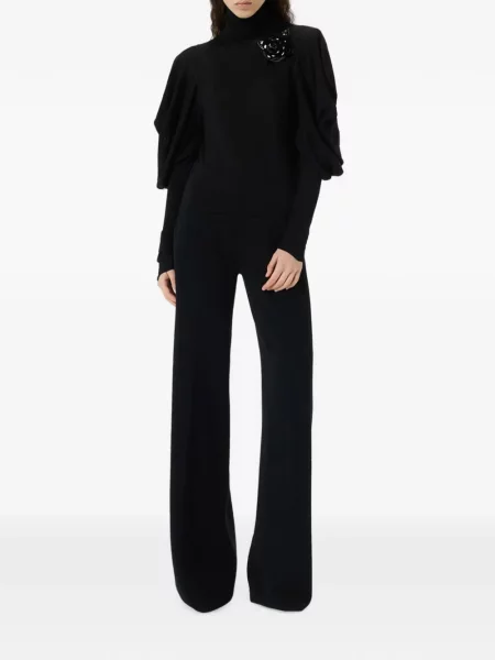 Pantaloni Blumarine de lână negru
